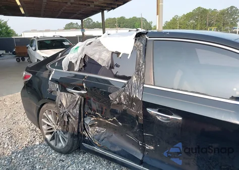 2016 Hyundai Sonata Hybrid Limited from USA, damaged, VIN KMHE34L17GA017631